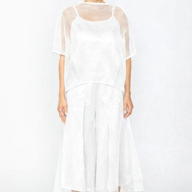 IC Collection Wild Leg Pant 7663P - Wide Leg Palazzo Trousers