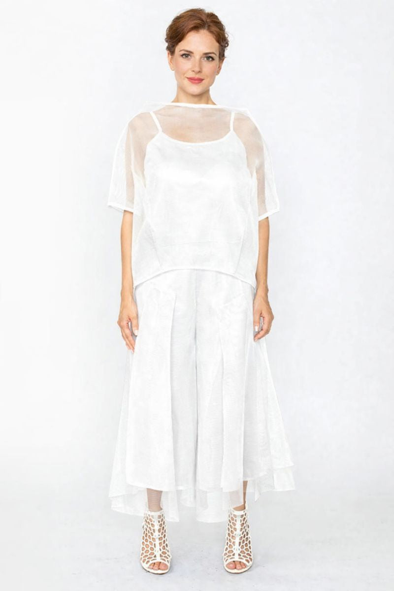 IC Collection Wild Leg Pant 7663P - Wide Leg Palazzo Trousers