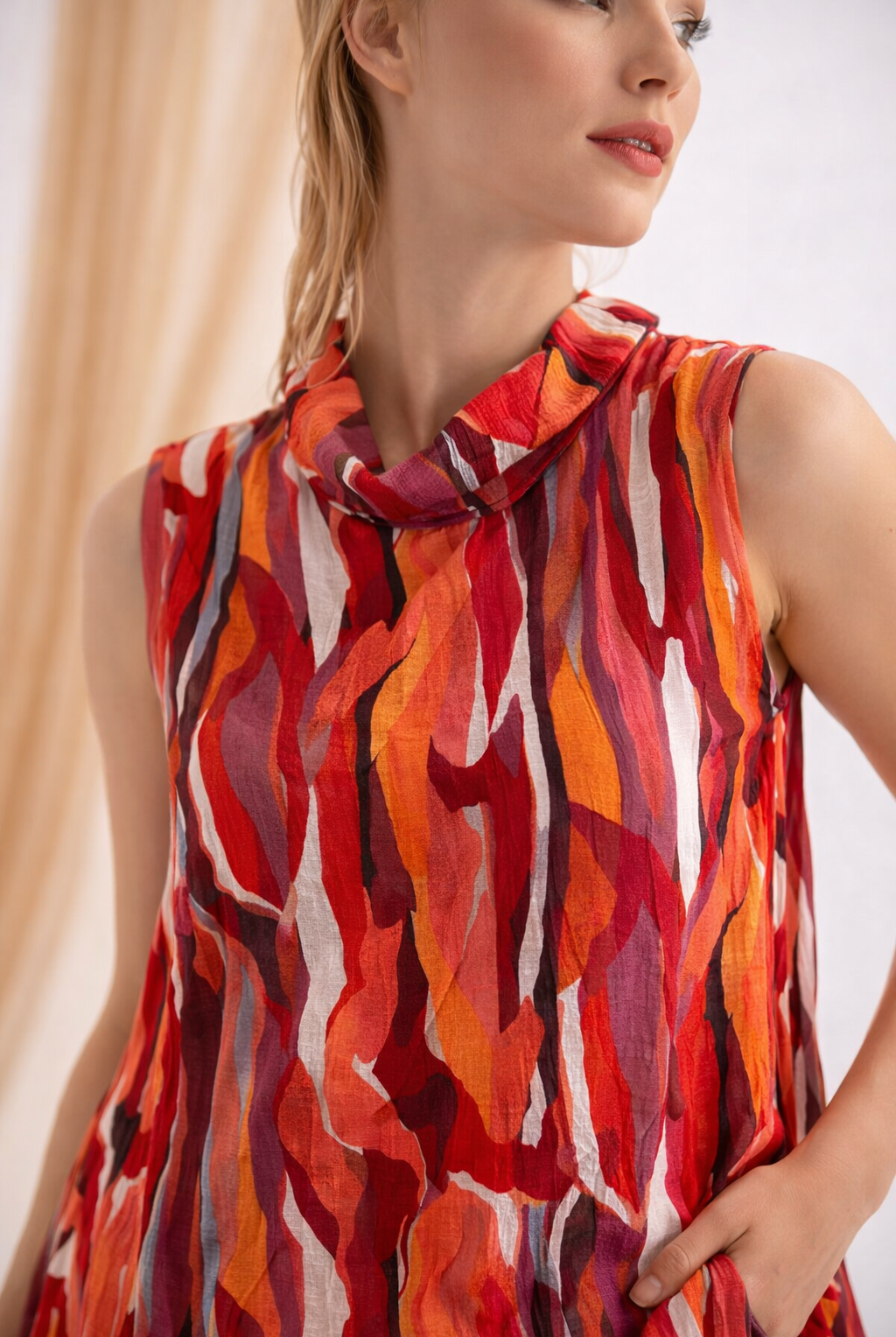 Kozan Harlow Tunic | CV-4549-ARIZONA, view 3