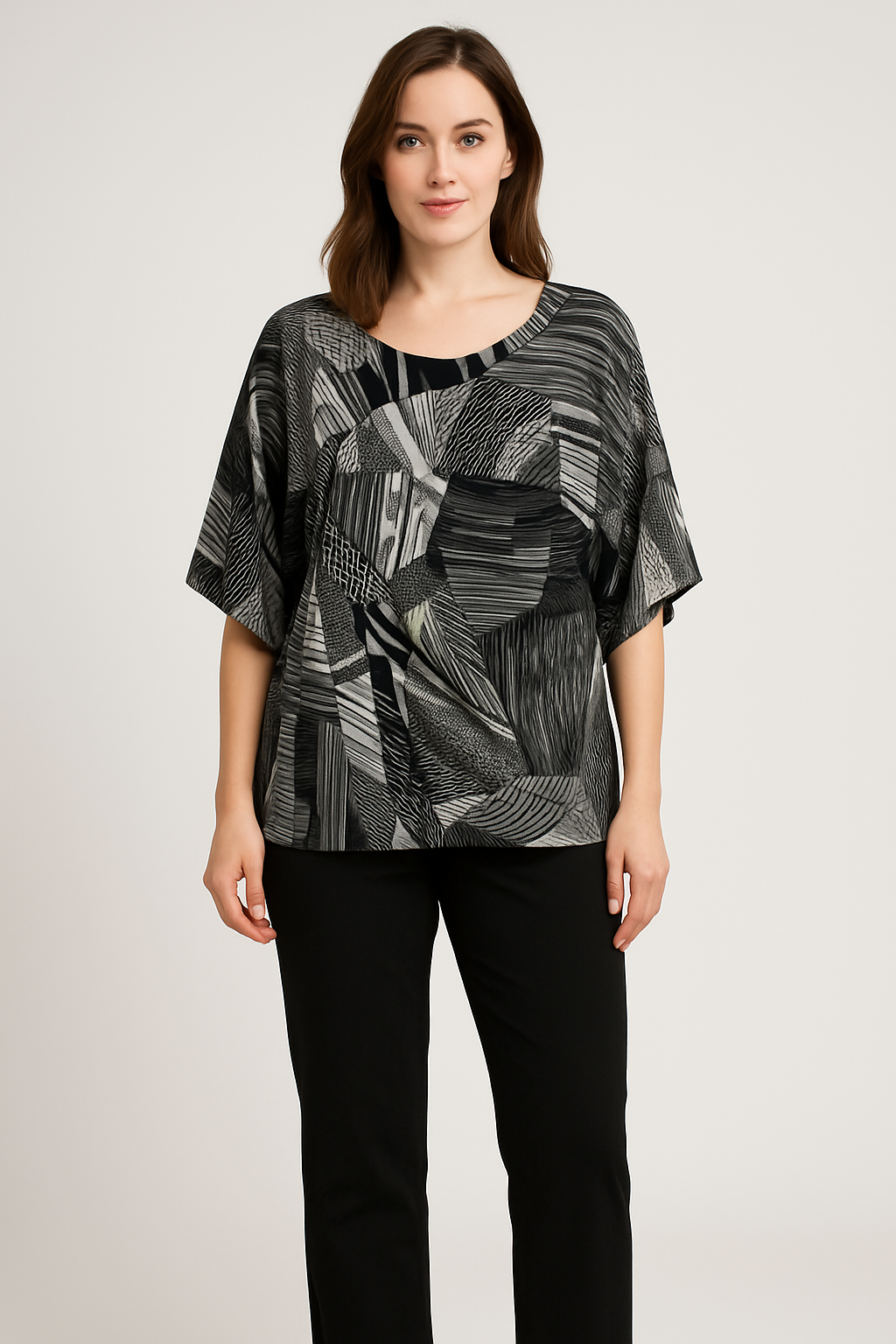 By JJ Fun Printed Tunic-IT-202P