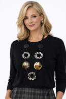 Sun Kim Jacquard Midtown Skirt-ME212JP