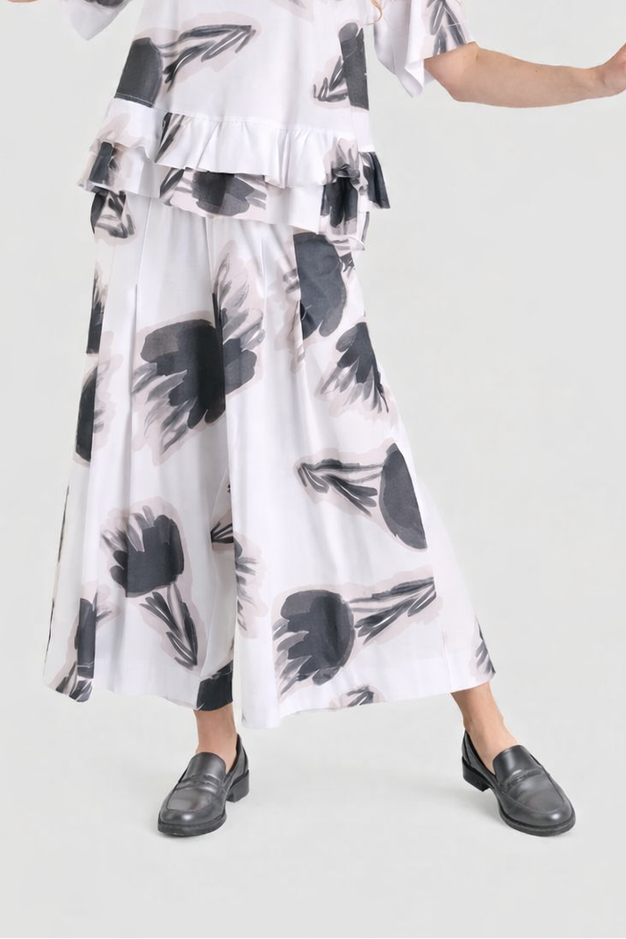 Alembika Urban Breather Palazzo Pants, Cloud-UP155C
