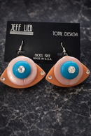 Jeff Lieb Colorblock Evil Eye Statement Earrings-0088