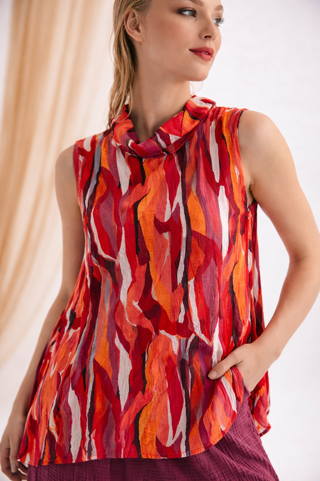 Kozan Harlow Tunic | CV-4549-ARIZONA