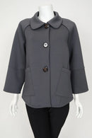 IC Collection Scuba Button Up Jacket-IC-6008J