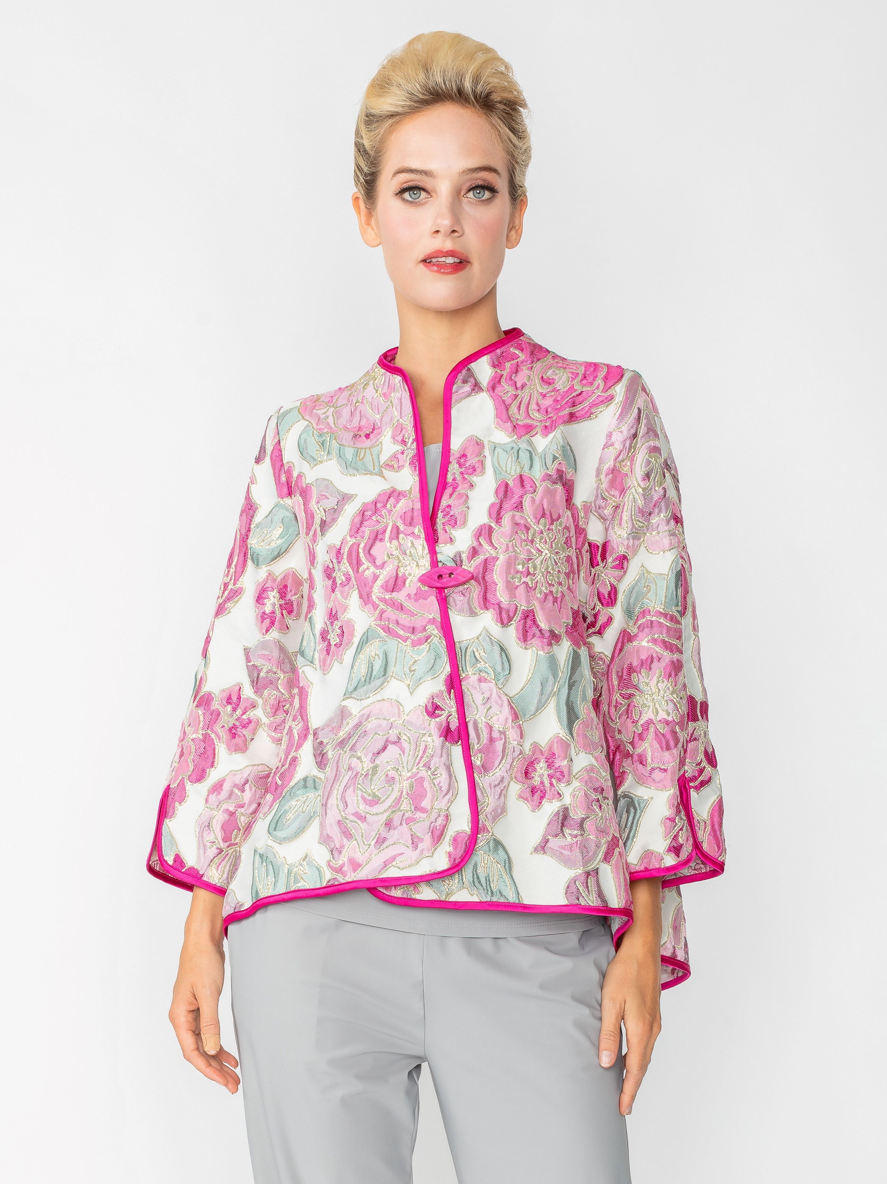 IC Collection Floral Embossed Jacquard-IC-6097J