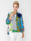 IC Collection Mix Media Asian Flair Jacket-IC-6160J