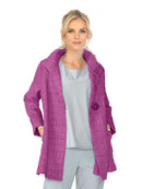 IC Collection Solid Jacquard Jacket-IC-6290J