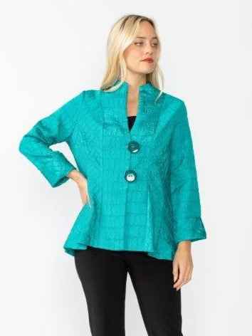 Textured 2-Button Royalty Jacket 6293J