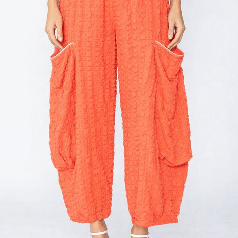 IC Collection Bubble Check Pant-C1122P