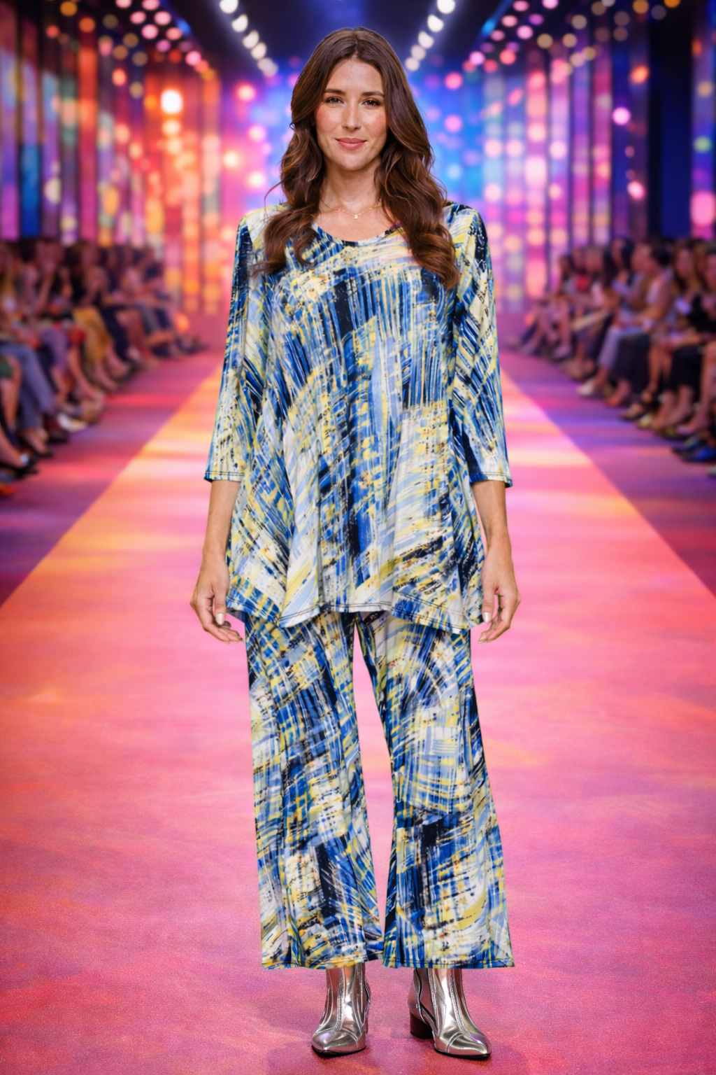 By JJ Flood Designer Bubble Pants SF-207B - Premium Statement Trousers