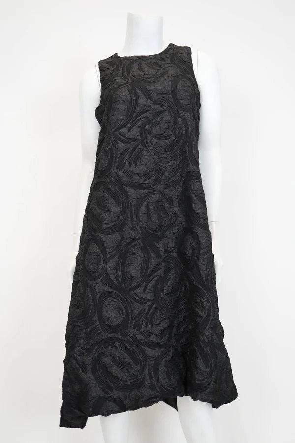IC Collection Sleeveless Embossed Dress-IC-6400D