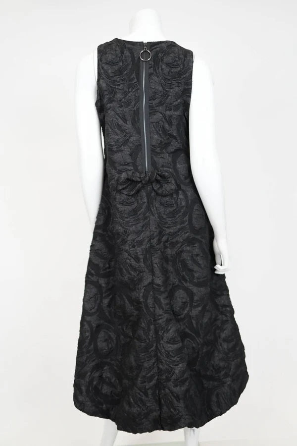 IC Collection Sleeveless Embossed Dress-IC-6400D
