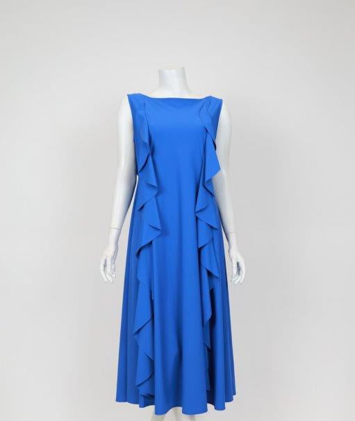 Sleeveless Ruffle Dress 6429D-DUP2