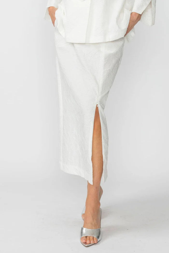 Side Split Pencil Skirt-6468S | Unique Apparel USA