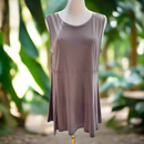 BY J.J Sleeveless Reversible Round or V Neck Tank-JJ-IT108