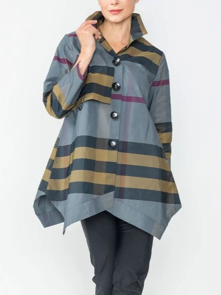 IC Collection Berry Asymmetrical Jacket-IC-6623J