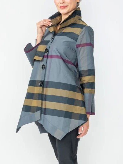 IC Collection Berry Asymmetrical Jacket-IC-6623J