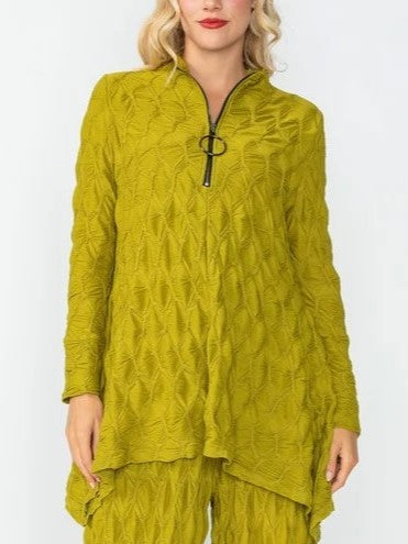 IC Collection Honeycomb Side Drape Tunic-IC-6631T