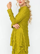 IC Collection Honeycomb Side Drape Tunic-IC-6631T