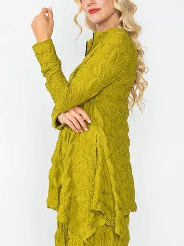 IC Collection Honeycomb Side Drape Tunic-IC-6631T