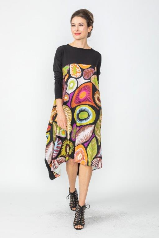 IC Collection Petal Dress-IC-6693D