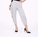 By JJ Asymmetrical Draped Capri Pants- IT-119