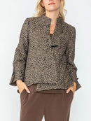 IC Collection One Button Speckle Jacket-IC-6750J