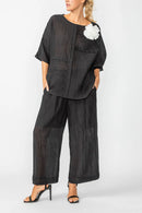 Designer's Fabric Top Choice- Tunic Top-6814T