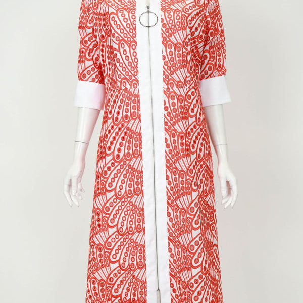 IC Collection Zip Front Dress-6843D