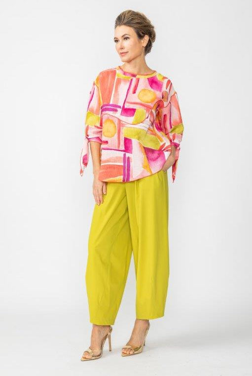 IC Collection Tie Sleeve Tunic 6859T-DUP | Unique Apparel USA