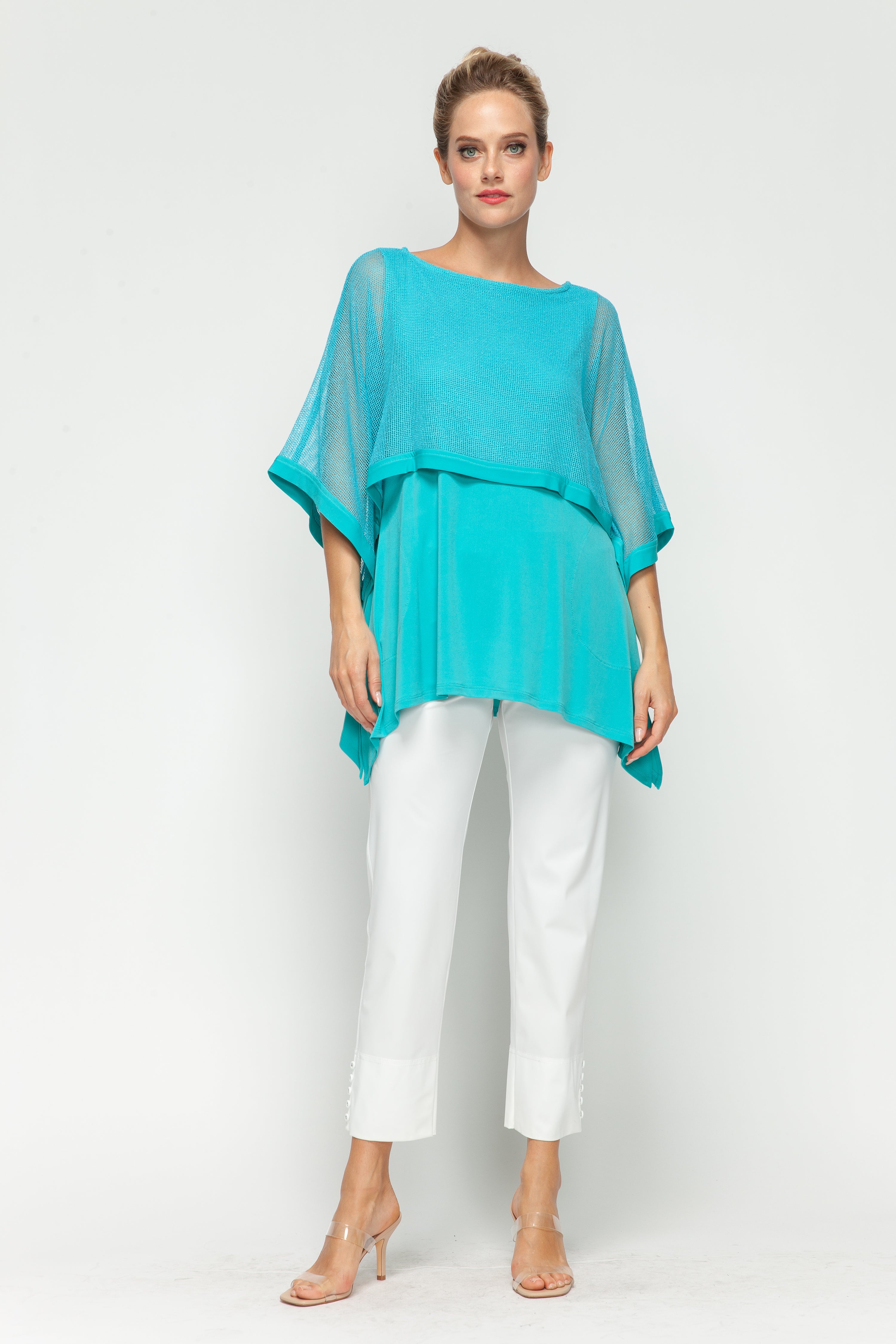 Poncho Layer Top 6879T