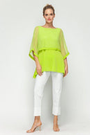 Poncho Layer Top 6879T