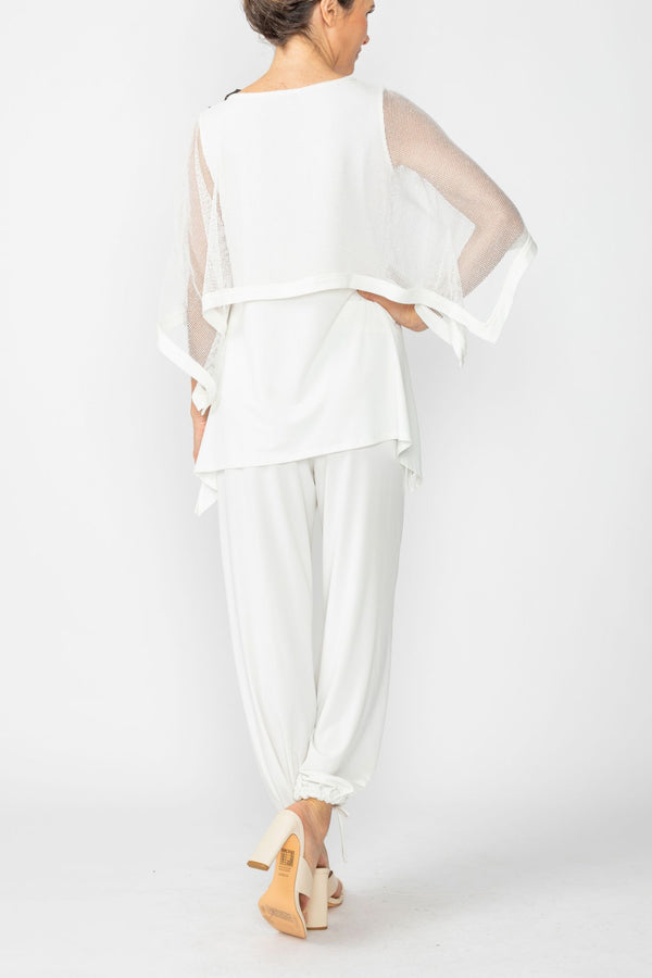 Poncho Layer Top 6879T