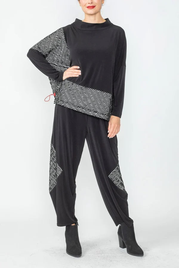 IC Collection Tunk Boat Collar Top-IC-6901T