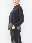 IC Collection Tunk Boat Collar Top-IC-6901T