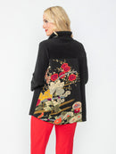 IC Collection Blossom Tapestry Jacket-IC-6909J