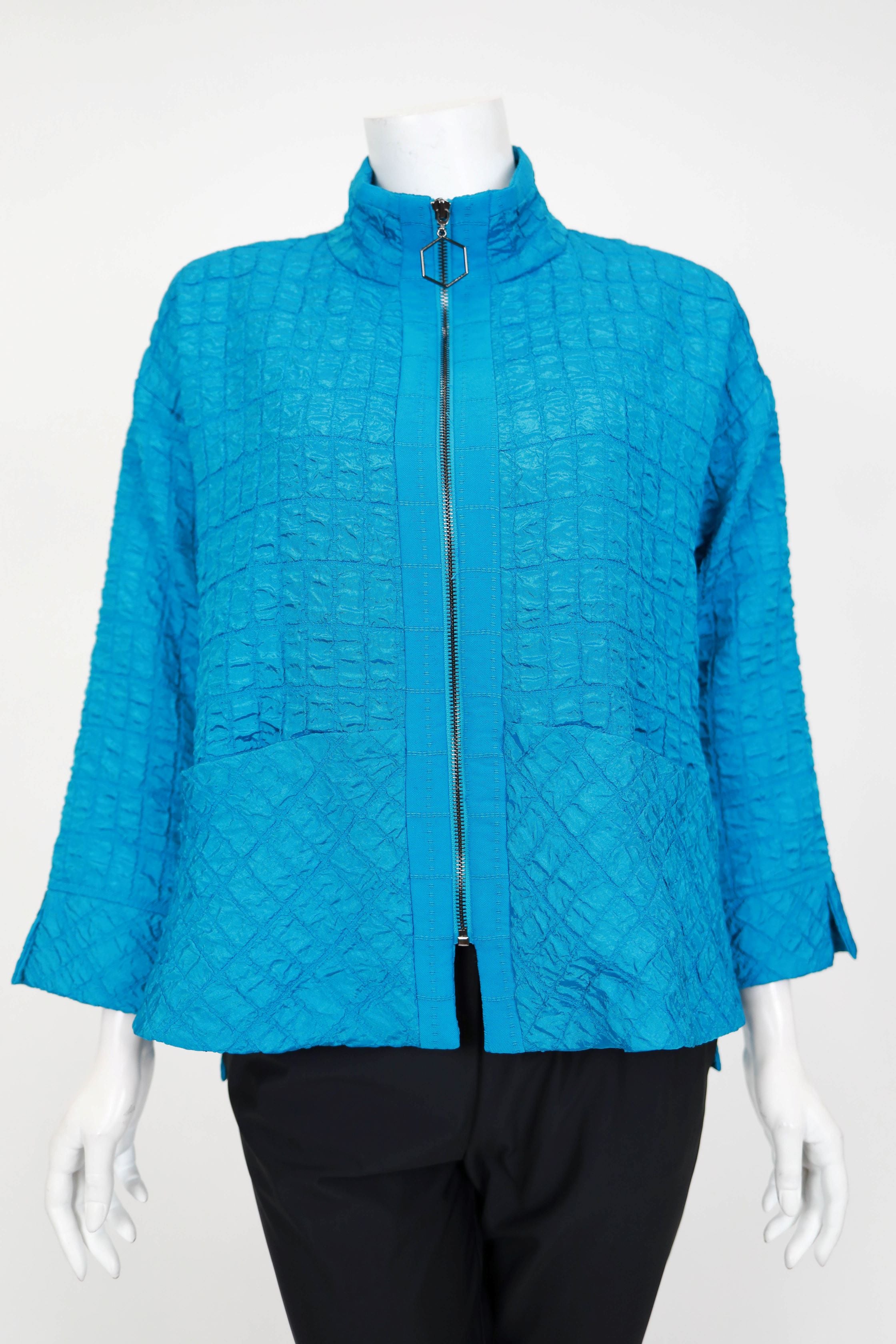 IC Collection Drop Sleeve Zip Jacket-IC-6920J