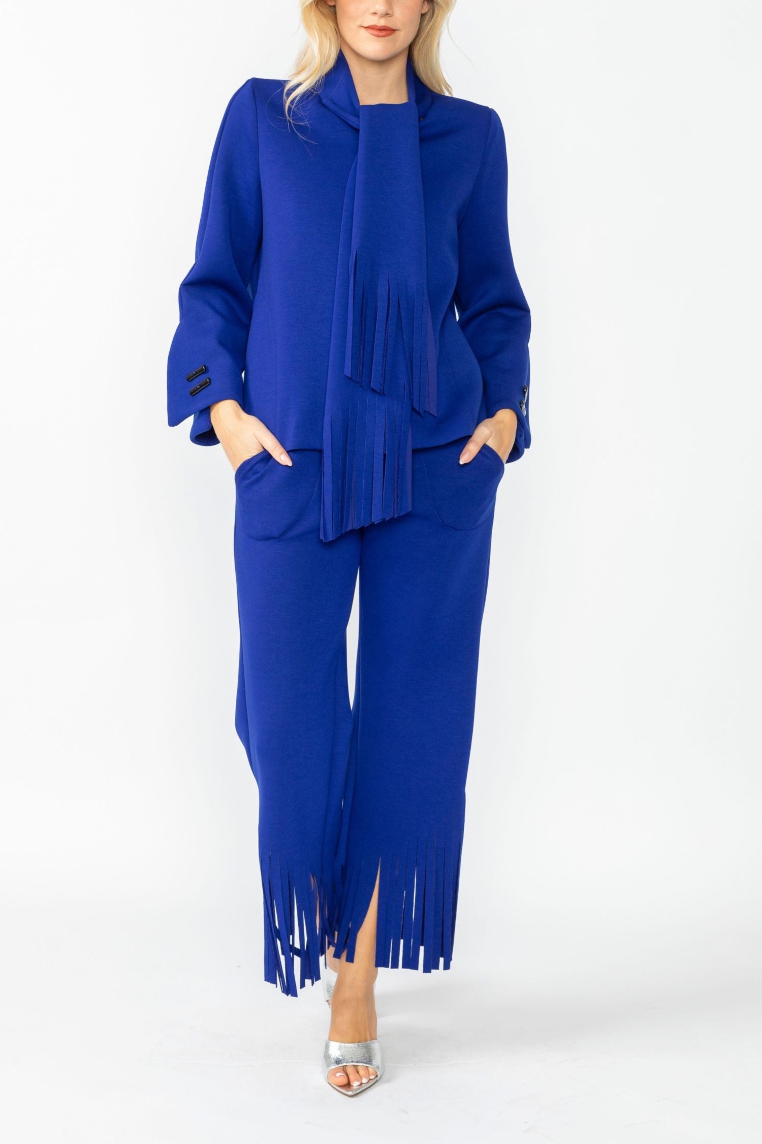 IC Collection Tassel Necktie Jacket-IC-6929J