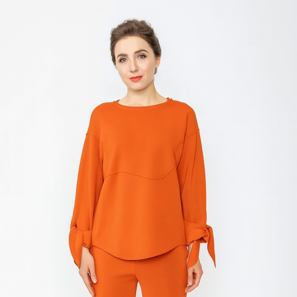 IC Collection Tie Sleeve Tunic-IC-5567T