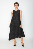 IC Collection Sleeveless Embossed Dress-IC-6400D