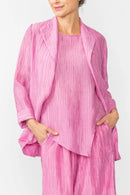 Textured Sleeveless Tank Top-7054T