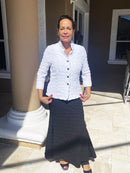 IC Collection Open Slit Skirt-7085S