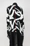 IC Collection Abstract Mesh Drape Jacket-7102J