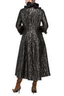 IC Collection Midnight Ripple Opera Coat-7128J