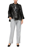 IC Collection Midnight Ripple Jacket-7141J