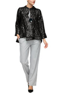 IC Collection Midnight Ripple Jacket-7141J