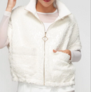 IC Collection Luna Sheen Zip Vest-7144V