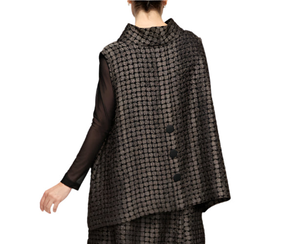 IC Collection Stand Collar Vest-7223V