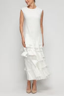 IC Collection Ruffle Statement Jumpsuit-7224JS